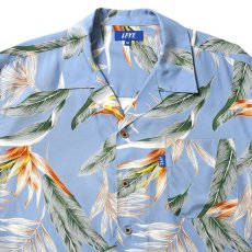画像4: Bird Of Paradise S/S Aloha Shirt アロハ シャツ Blue (4)