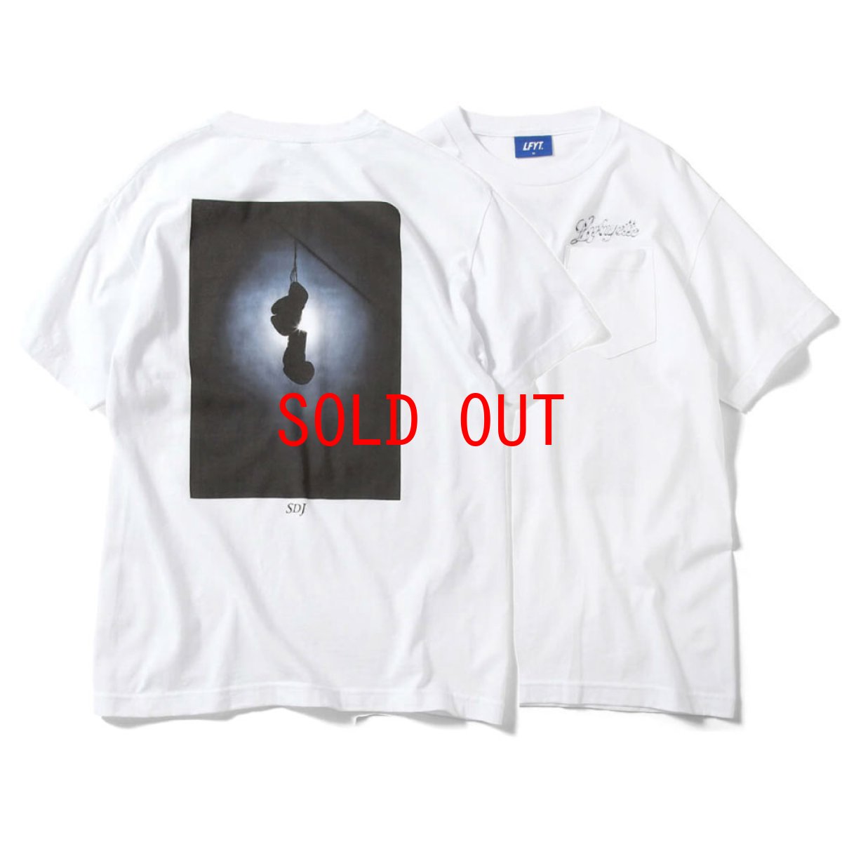 画像4: SDJ Shadow Boxing Pocket S/S Tee 半袖 ポケット Tシャツ ポケT ロゴ White (4)