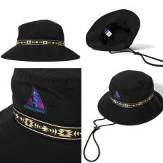 画像3: Outdoor Logo Boonie Hat アウトドア ロゴ ブーニー ハット バケット 帽子 Black (3)