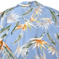 画像5: Bird Of Paradise S/S Aloha Shirt アロハ シャツ Blue (5)