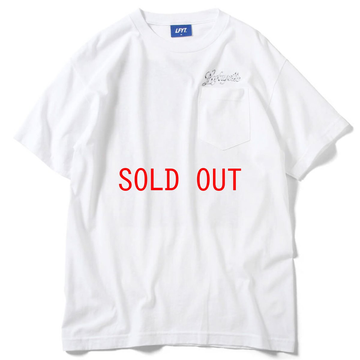 画像2: SDJ Shadow Boxing Pocket S/S Tee 半袖 ポケット Tシャツ ポケT ロゴ White (2)