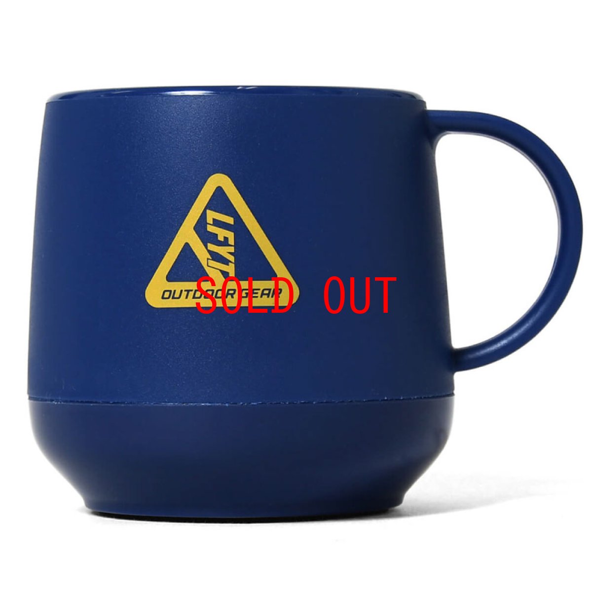 画像3: Outdoor Logo Pla Thermo Mug アウトドア ロゴ 二層構造 マグカップ Black Navy Olive (3)