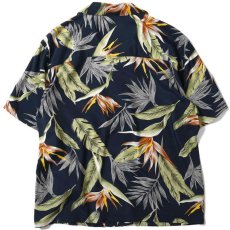 画像2: Bird Of Paradise S/S Aloha Shirt アロハ シャツ Black (2)