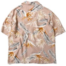 画像2: Bird Of Paradise S/S Aloha Shirt アロハ シャツ Beige (2)
