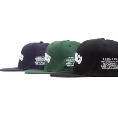 画像7: Standard 6 Panel Snapback Cap スナップバック キャップ 帽子 Dark Green Black (7)