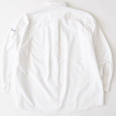 画像3: Deka BD L/S Solid Shirt 長袖 ボタンダウン ソリッド 無地 シャツ White ホワイト  (3)