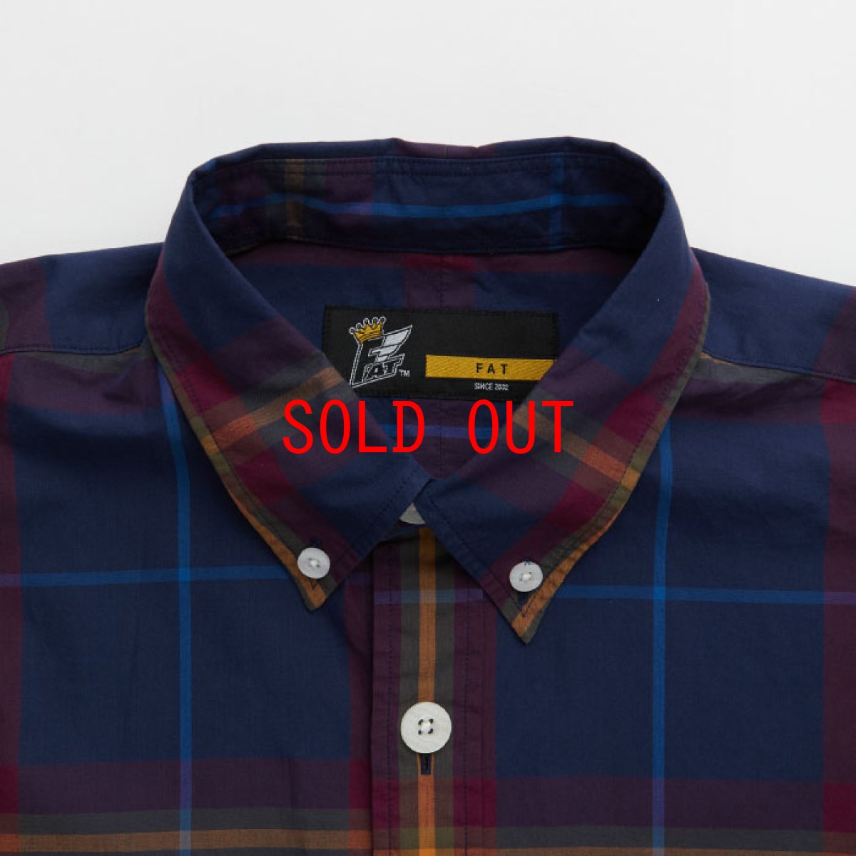 画像4: Dekachek L/S Shirt 長袖 ボタンダウン チェック シャツ Navy ネイビー (4)