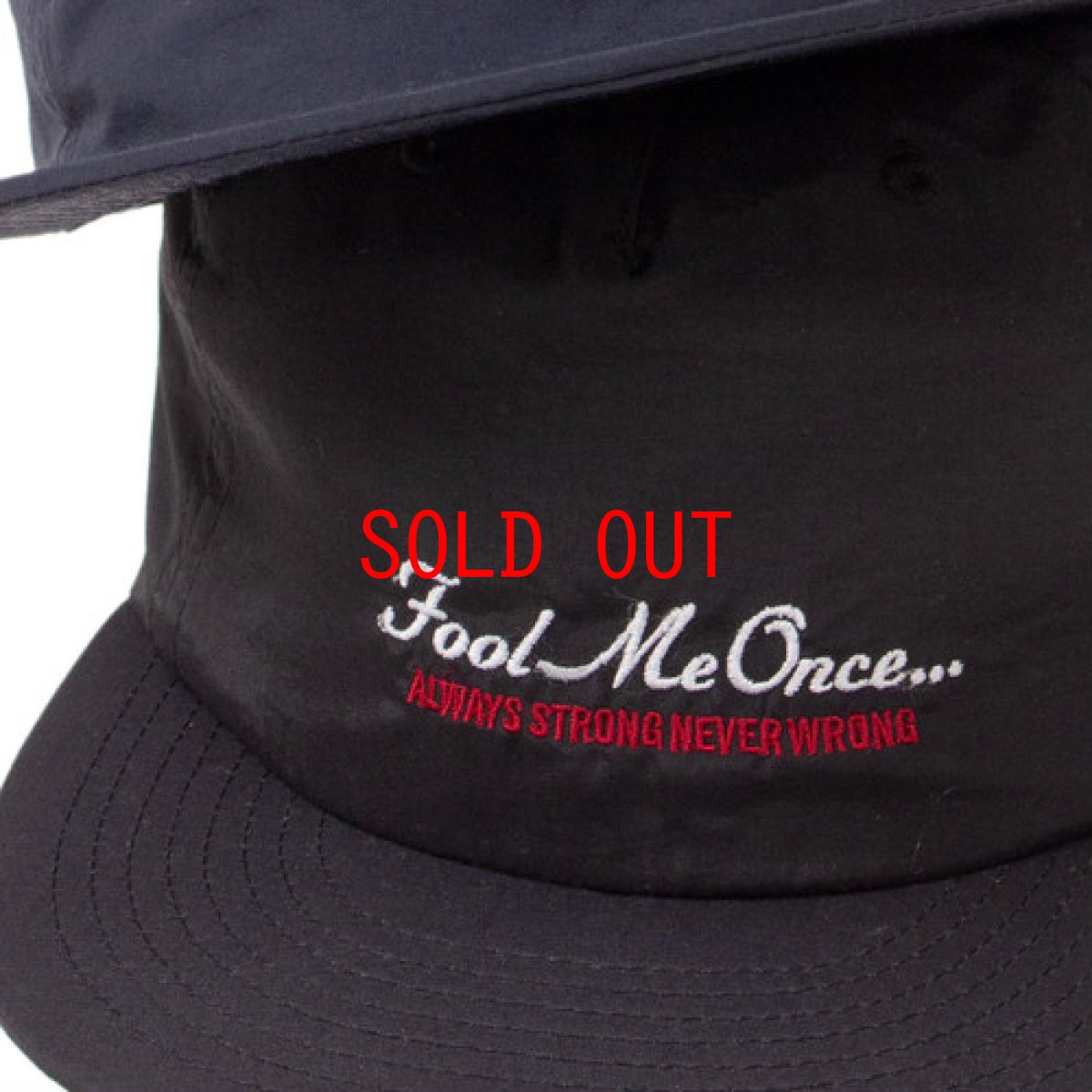 画像5: Fool Me Once 5-Paneel Dry Nylon Cap パネル ナイロン キャップ 帽子 Black Khaki (5)