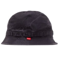 画像1: Military Bucket Hat バケット ハット メトロ ボール ミリタリー キャップ 帽子 Washed Black Tiger Camo (1)