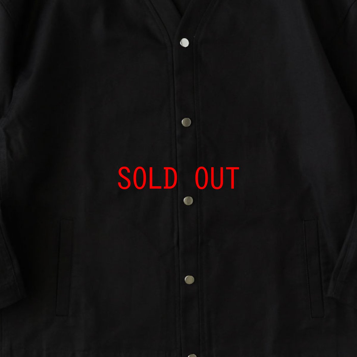 画像6: Doodigan Snap Cardigan Jacket スナップ ボタン カーディガン Black ブラック (6)