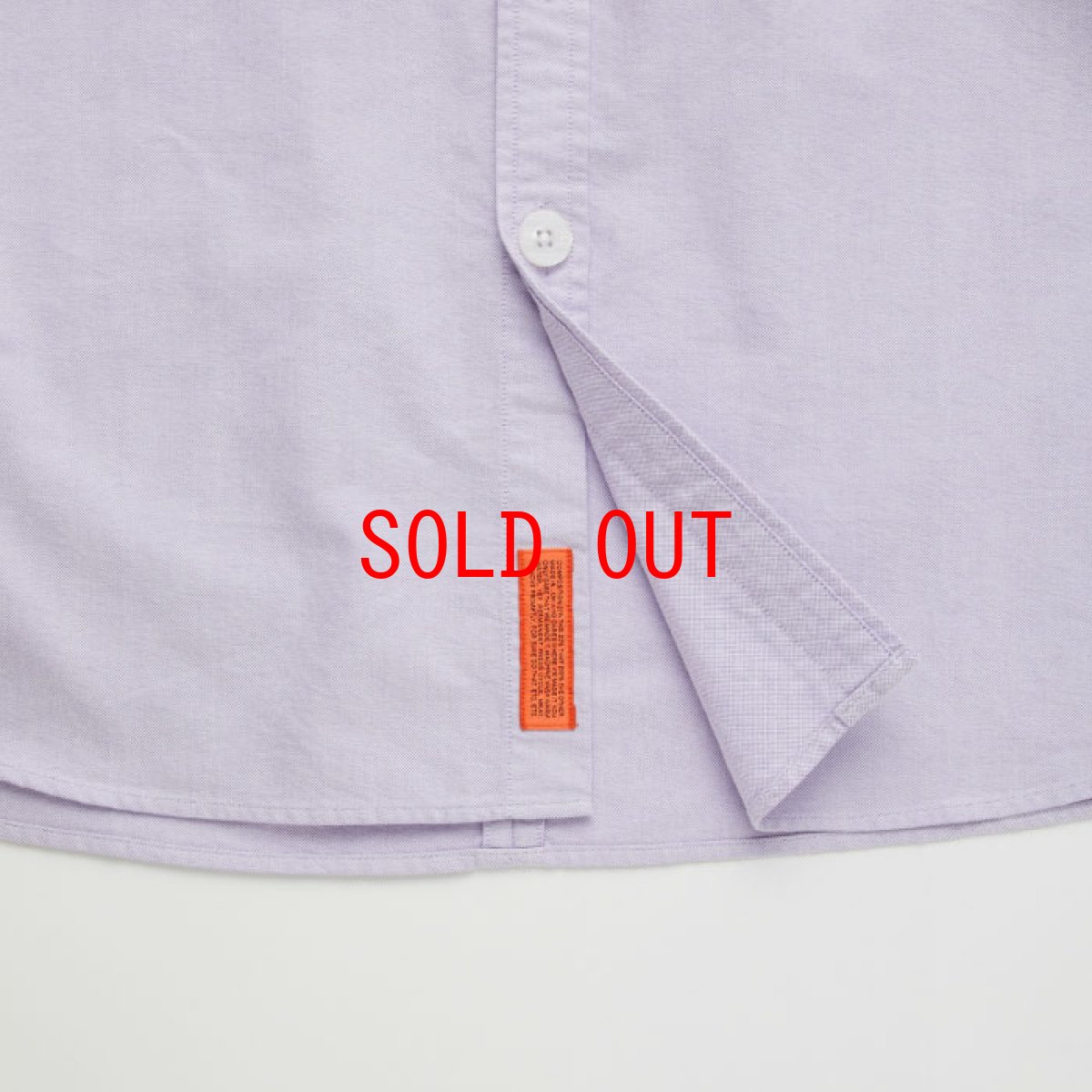 画像6: Deka BD L/S Solid Shirt 長袖 ボタンダウン ソリッド 無地 シャツ Purple (6)