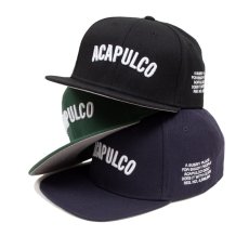 画像1: Standard 6 Panel Snapback Cap スナップバック キャップ 帽子 Dark Green Black (1)