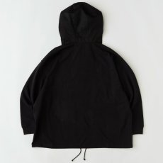 画像3: Smocka Hoodie Cut Saw Shirt 長袖 フーディー カットソー 13oz BIG シルエット Black (3)