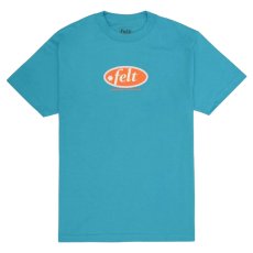 画像1: For Every Living Thing Hampton Logo S/S Tee ハンプトン ロゴ 半袖 Tシャツ Teal Blue (1)