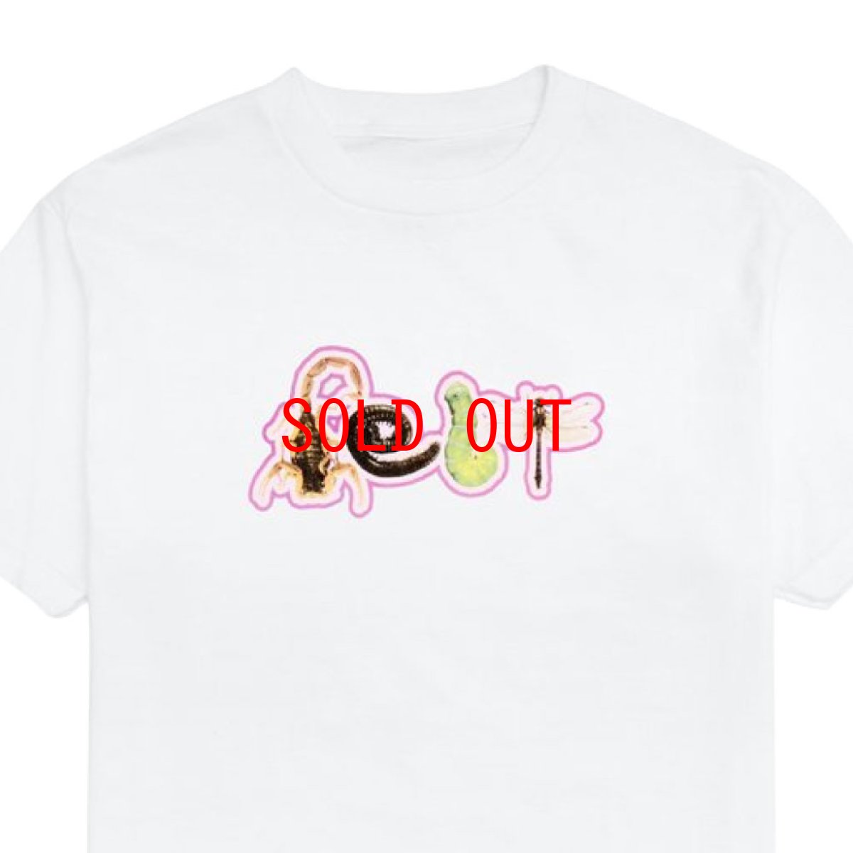 画像2: For Every Living Thing BugsLife S/S Tee バグズライフ ロゴ 半袖 Tシャツ White (2)