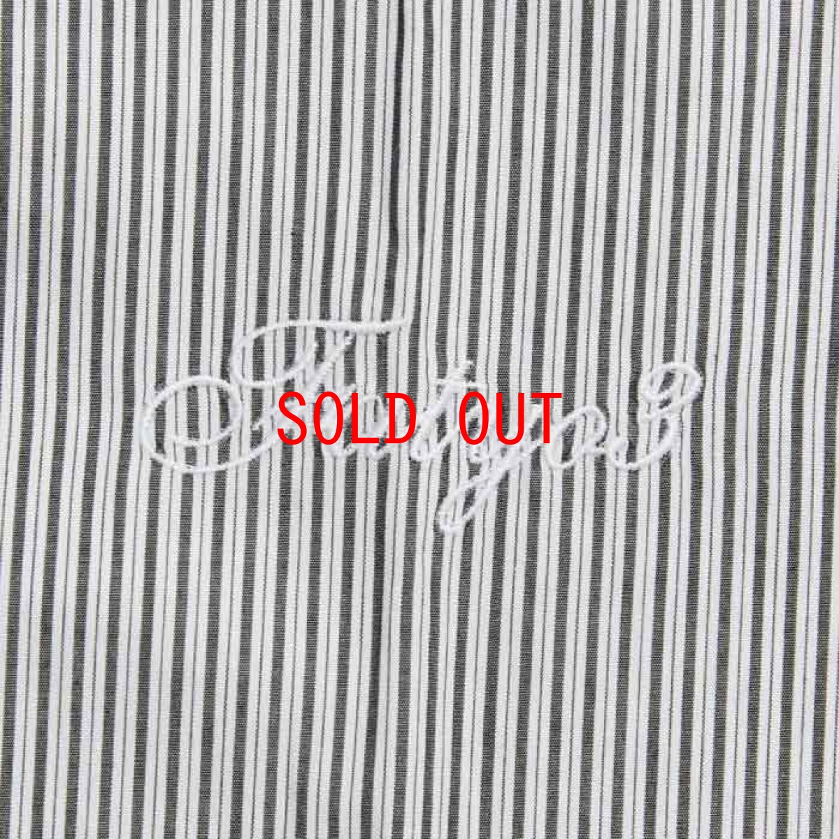 画像6: Deka Line L/S Wide Stripe Shirt 長袖 BIG シルエット ストライプ シャツ White Black (6)