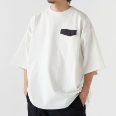 画像1: Snak S/S Pocket Tee フラップ ポケット 半袖 Tシャツ 13oz White (1)