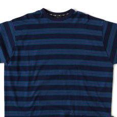 画像4: Bigba S/S Border Cut & Saw Tee カットソー 半袖 Tシャツ Navy (4)