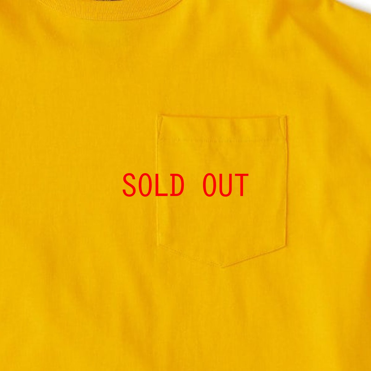 画像4: Giant S/S Solid Pocket Tee 半袖 Tシャツ ポケット 13oz Yellow (4)