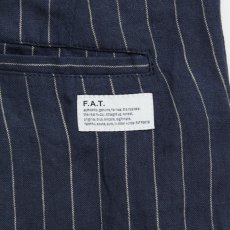 画像6: Strinen Linnen Stripe Pants リネン ストライプ チノ パンツ Navy (6)