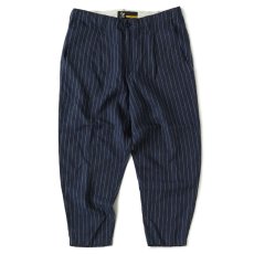 画像2: Strinen Linnen Stripe Pants リネン ストライプ チノ パンツ Navy (2)