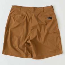 画像3: Polyhalf Wide Shorts ワイド ショーツ ベルトレス イージー SOLOTEX 2タック Camel Brown (3)