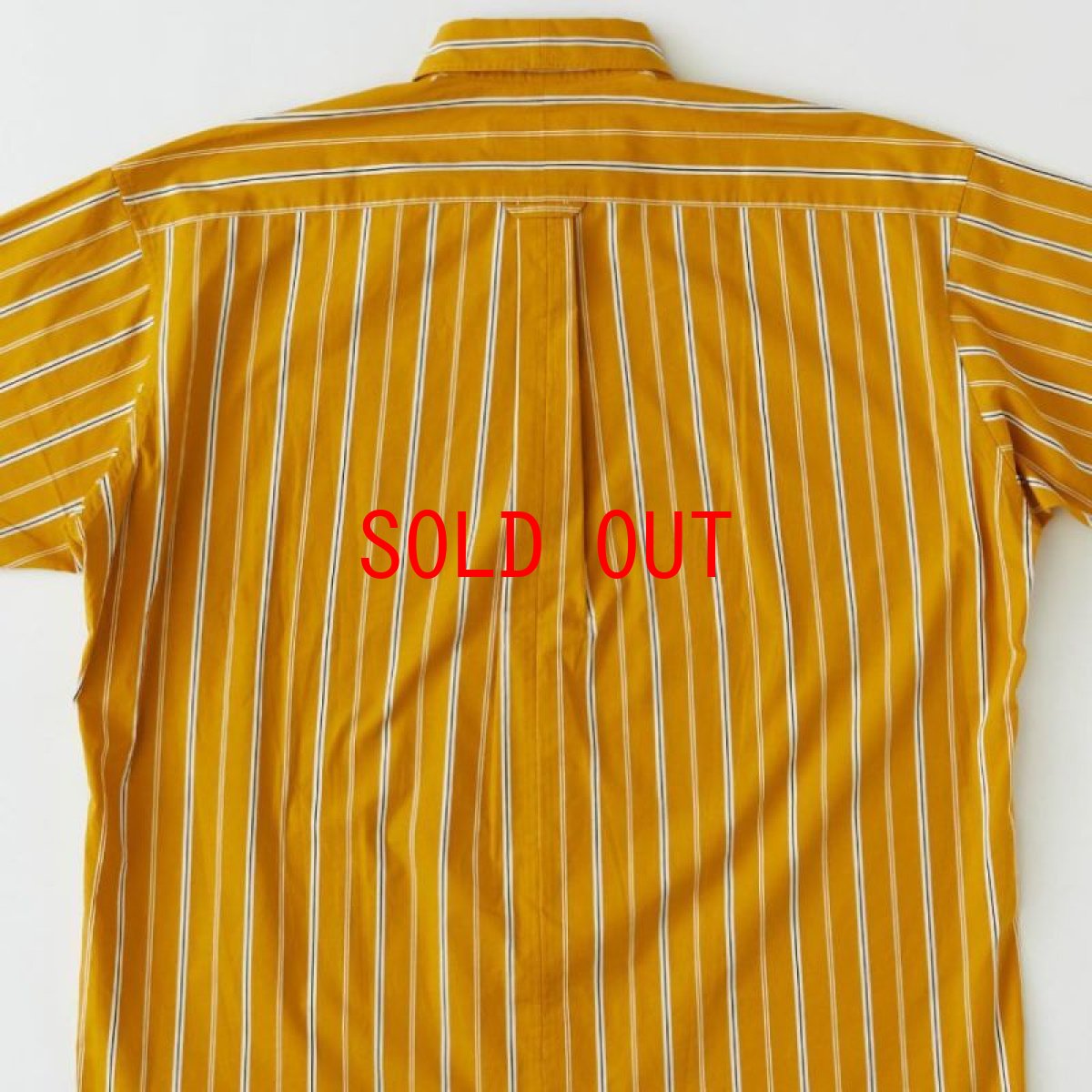 画像5: Shineline S/S Stripe Shirts ストライプ 半袖 シャツ Yellow (5)