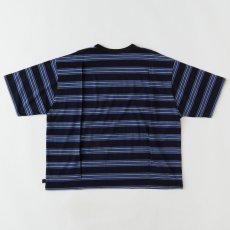 画像3: Bigba S/S Border Cut & Saw Tee カットソー 半袖 Tシャツ Black (3)