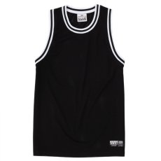 画像1: Basketball Mesh Game Jersey バスケット ボール メッシュ ジャージ ゲーム シャツ Black (1)