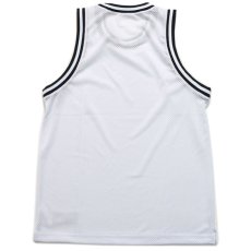 画像2: Basketball Mesh Game Jersey バスケット ボール メッシュ ジャージ ゲーム シャツ White (2)