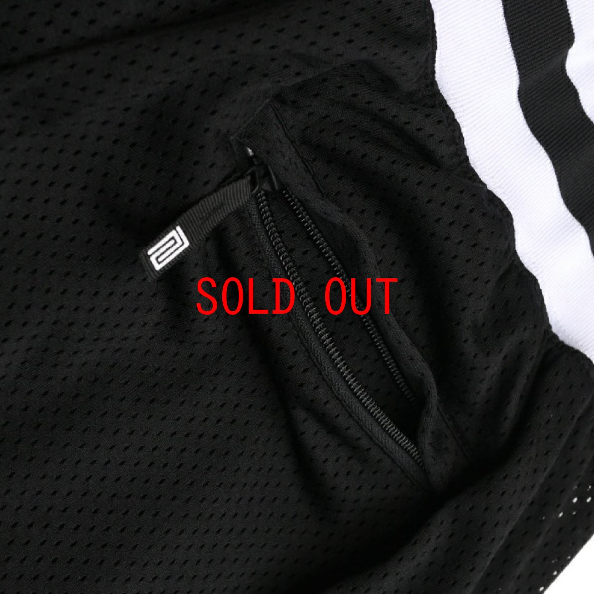 画像5: Basketball Mesh Game Jersey Shorts バスケット ボール メッシュ ジャージ ゲーム ショーツ ハーフ パンツ Black (5)