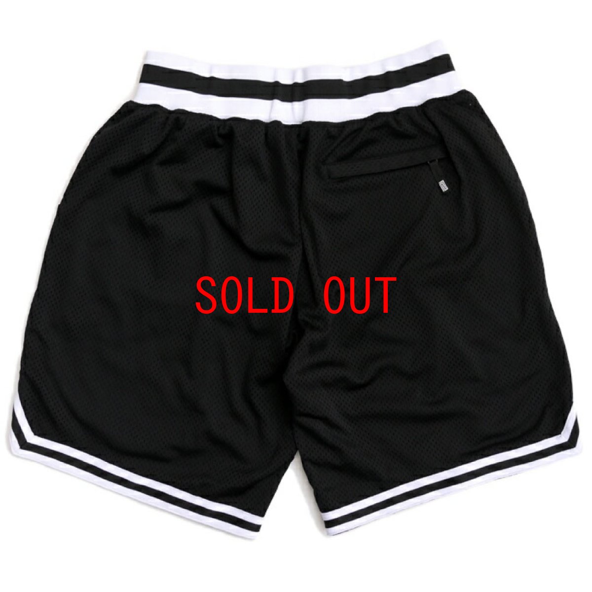画像2: Basketball Mesh Game Jersey Shorts バスケット ボール メッシュ ジャージ ゲーム ショーツ ハーフ パンツ Black (2)