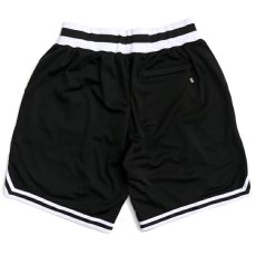 画像2: Basketball Mesh Game Jersey Shorts バスケット ボール メッシュ ジャージ ゲーム ショーツ ハーフ パンツ Black (2)