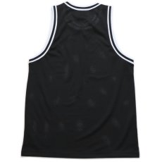 画像2: Basketball Mesh Game Jersey バスケット ボール メッシュ ジャージ ゲーム シャツ Black (2)