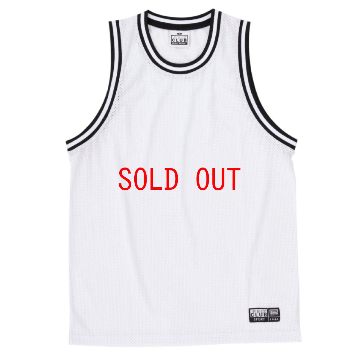 画像1: Basketball Mesh Game Jersey バスケット ボール メッシュ ジャージ ゲーム シャツ White (1)