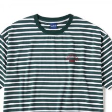 画像2: Club House Border S/S Tee 半袖 Tシャツ ボーダー Green (2)