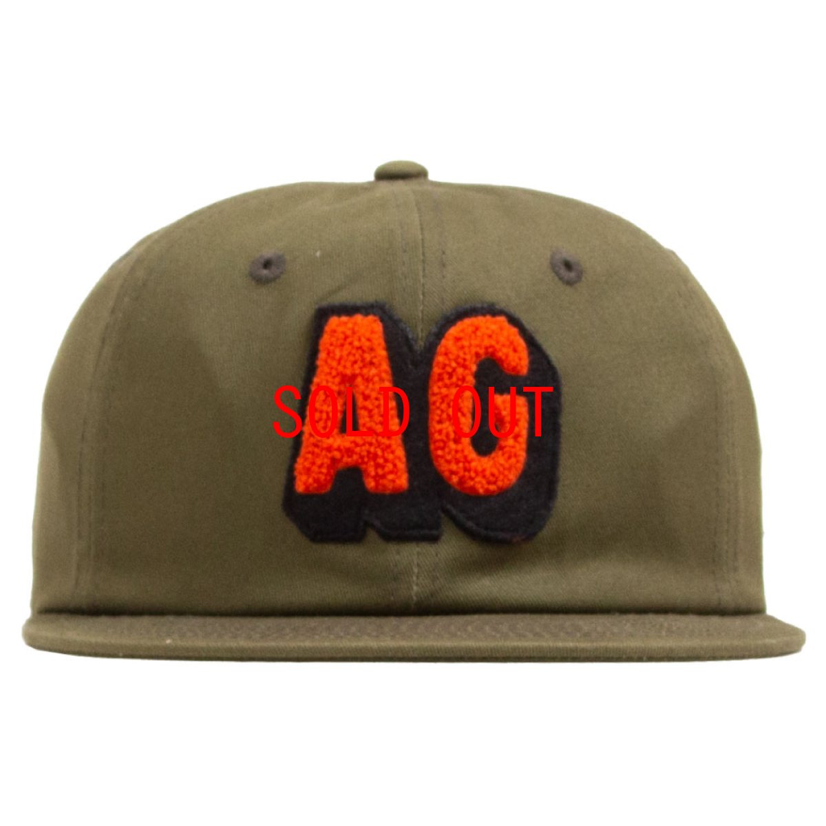 画像1: AG Patch Logo 6 Panel Cap パッチ ロゴ パネル キャップ 帽子  (1)