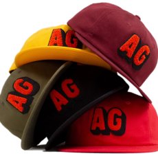 画像7: AG Patch Logo 6 Panel Cap パッチ ロゴ パネル キャップ 帽子  (7)