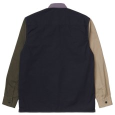 画像4: Valiant 4 L/S Ripstop Shirt リップストップ ワークシャツ 長袖 シャツ Provence Multi Col (4)