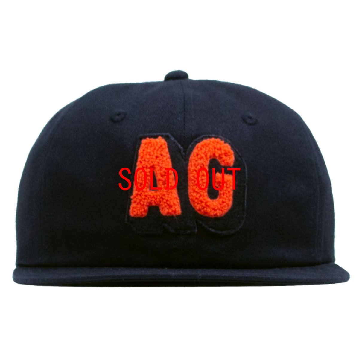 画像1: AG Patch Logo 6 Panel Cap パッチ ロゴ パネル キャップ 帽子  (1)