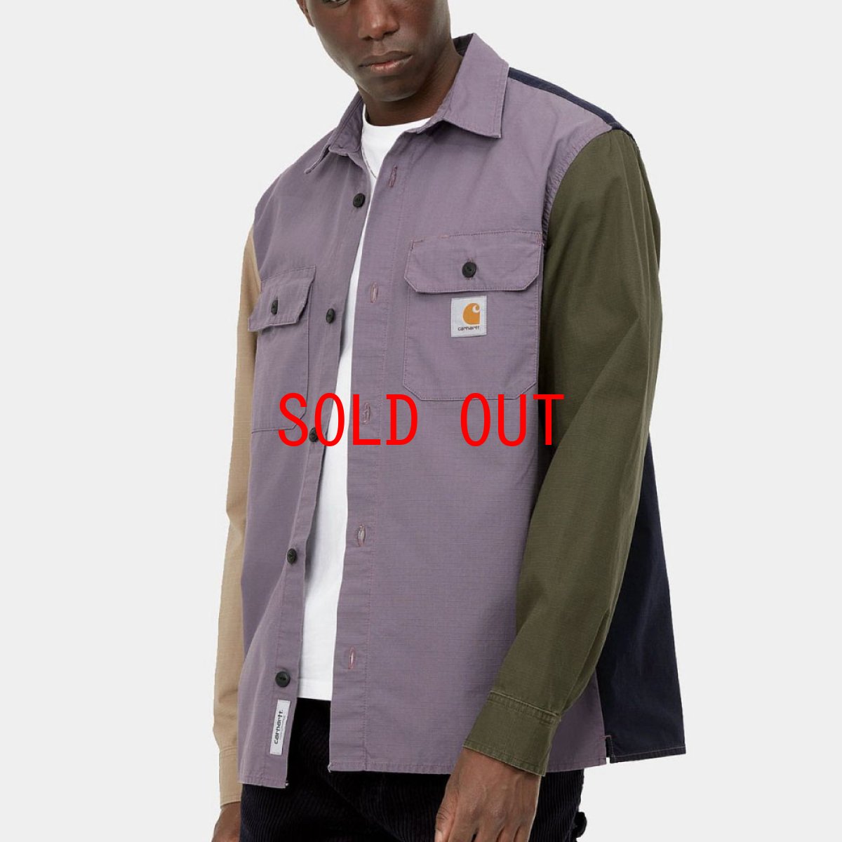 画像7: Valiant 4 L/S Ripstop Shirt リップストップ ワークシャツ 長袖 シャツ Provence Multi Col (7)