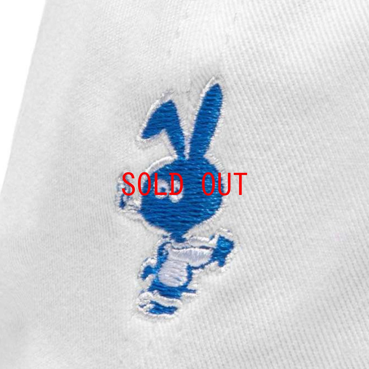 画像3: Bunny 6 Panel embroidery Cap CWFG バニー キャップ 帽子 White Green (3)