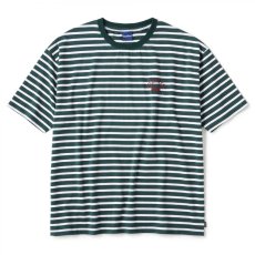 画像1: Club House Border S/S Tee 半袖 Tシャツ ボーダー Green (1)