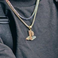 画像4: × PlayStation Classic PS Logo Gold Necklace 14K プレイステーション ロゴ ネックレス ゴールド (4)
