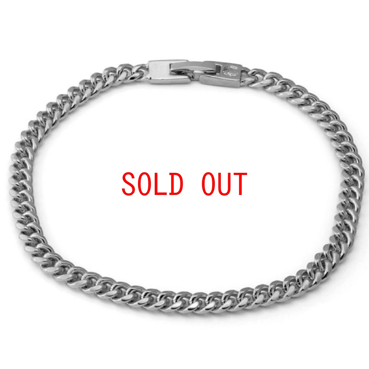 画像1: 5mm Miami Cuban Chain Bracelet 約20cm ブレスレット ゴールド マイアミ キューバン ブレスレット Silver Gold シルバー ゴールド (1)