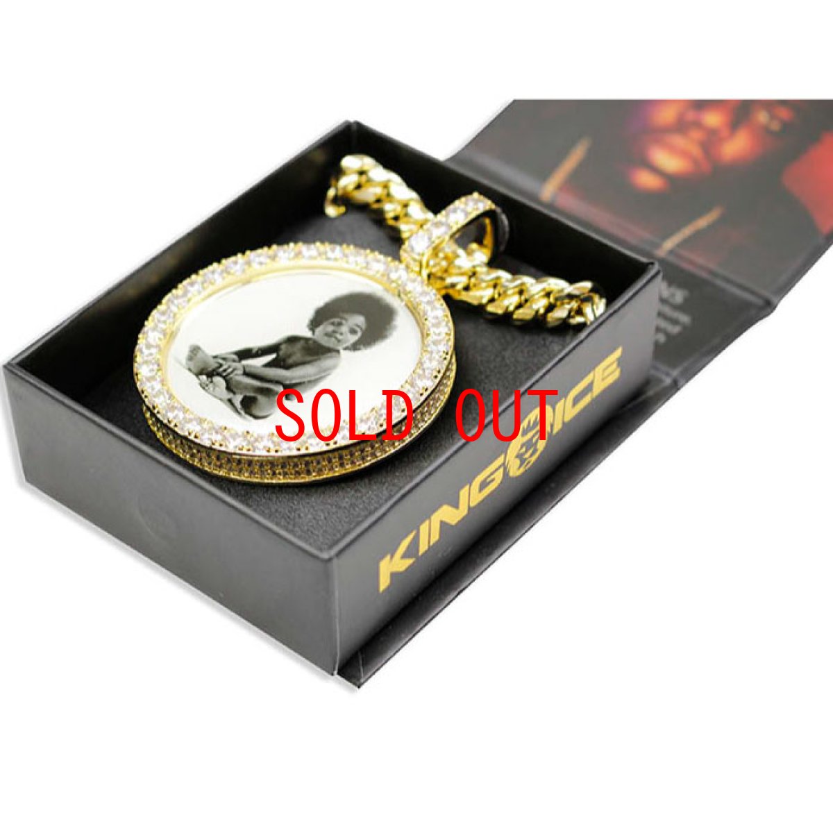 画像5: × Notorious B.I.G Biggie The Ready to Die Necklace Gold ネックレス ノトーリアス ビギー (5)