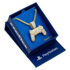 画像4: × PlayStation Controller Iced Classic Gold Necklace 14K プレイステーション コントローラー ネックレス ゴールド (4)