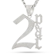 画像4: × 2pac Classic Logo Necklace ネックレス ゴールド チェーン 2パック ロゴ コラボ (4)