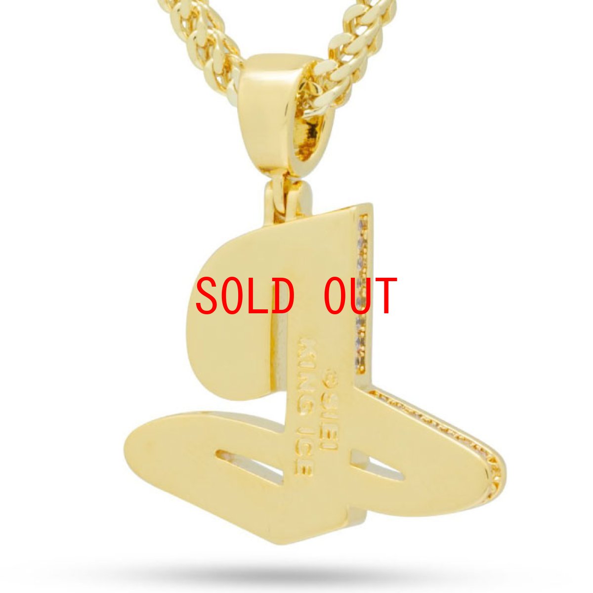 画像3: × PlayStation Classic PS Logo Gold Necklace 14K プレイステーション ロゴ ネックレス ゴールド (3)