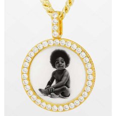 画像2: × Notorious B.I.G Biggie The Ready to Die Necklace Gold ネックレス ノトーリアス ビギー (2)